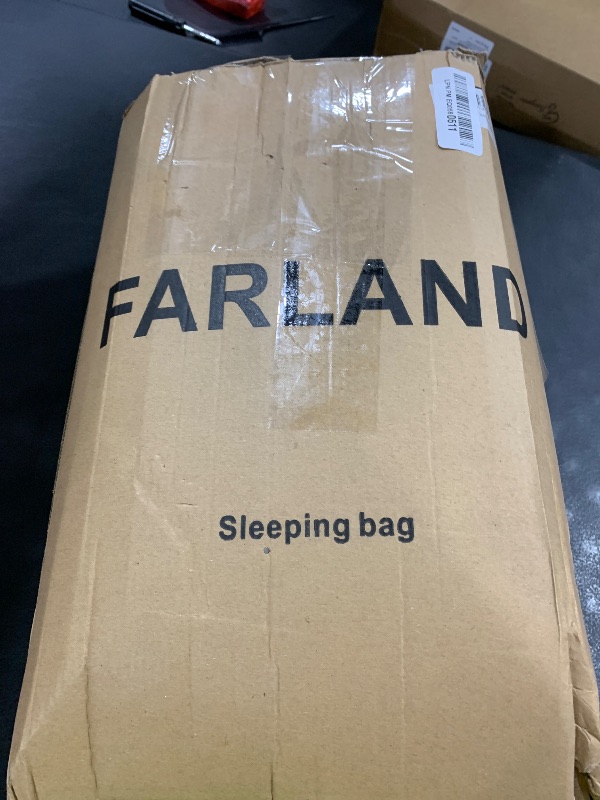 Photo 1 of FARLAND Sleeping Bags for Adults Teens Kids with Compression Sack Portable and Lightweight for 3-4 Season Camping, Hiking,Waterproof, Backpacking and Outdoors