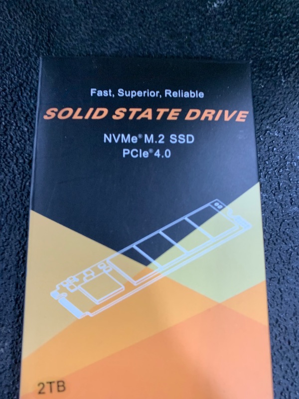 Photo 1 of RAOYI 2TB NVMe Internal Solid State Drive M.2 2280 PCIe Gen4x4 SSD, Up to 5000MB/s, Configure SLC Cache, Storage and Memory Expansion for PS5 Laptop Desktop