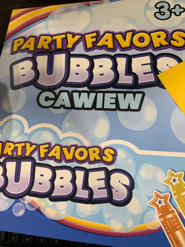 Photo 1 of 32 Pcs 8 Colors Neon Bubbles Party Favors For Kids, Mini Star Bubble Wand Bulk In Gift Box as Goody Bags Stuffer, Classroom Giveaways, Carnival Prizes Toy, Birthday Treats, Party Supplies For Toddlers