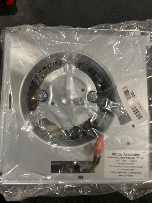 Photo 1 of yrjns 97017705 8663RP Motor Assembly Compatible with NuTone 8663RP 8664RP 671R 672R Broan 750 751 752 Fan Motor Ventilation, Bathroom Fan Motor Replacement for NuTone, Replace for 86933000/JA2B104N