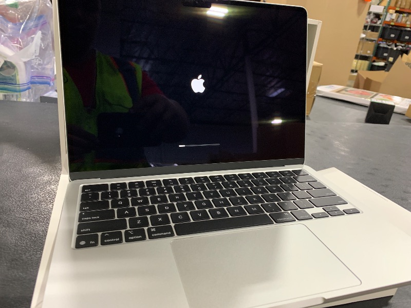 Photo 1 of Apple 2025 MacBook Air 13-inch Laptop with M4 chip: Built for Apple Intelligence, 13.6-inch Liquid Retina Display, 16GB Unified Memory, 256GB SSD Storage, 12MP Center Stage Camera, Touch ID; Silver