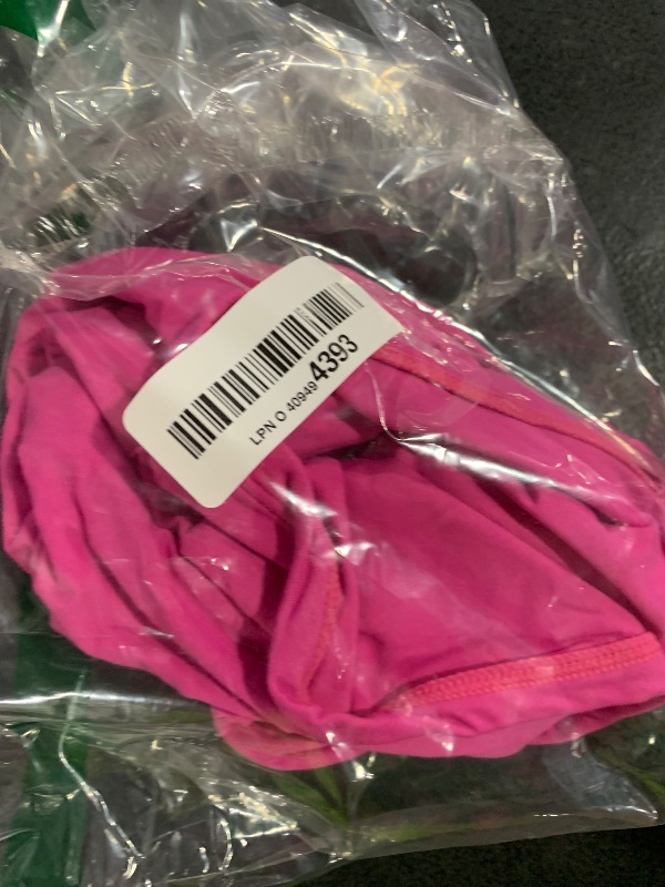 Photo 1 of QINSEN Summer Women Tube Top Going Out Foldover Double Lined Y2K Basic Tank Tops Magenta XS