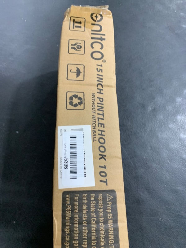 Photo 1 of ONLTCO Pintle Hitch Receiver Hook 10 TON for 2” Hitches Hitch Hook Military Receiver 20000lbs