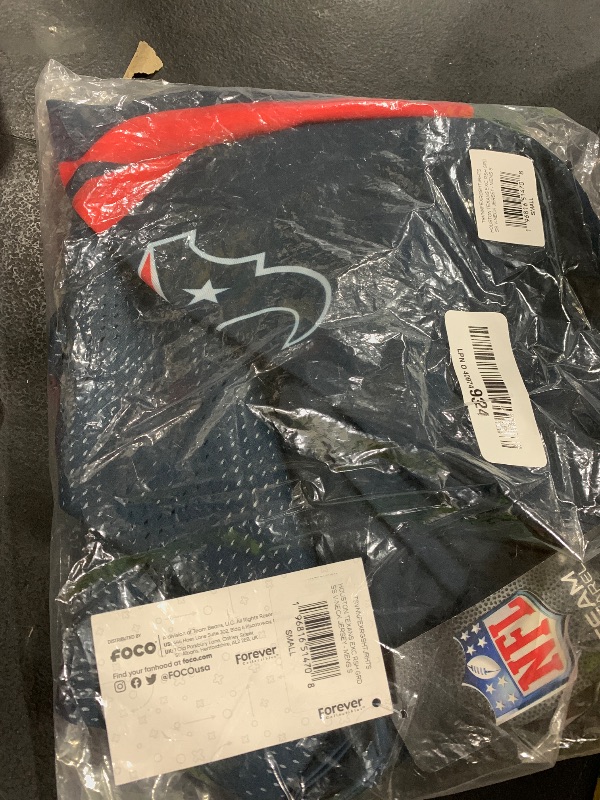 Photo 1 of FOCO NFL Men's Officially Licensed Primary Logo Game Day Team Jersey (Small, Houston Texans - Navy) size S