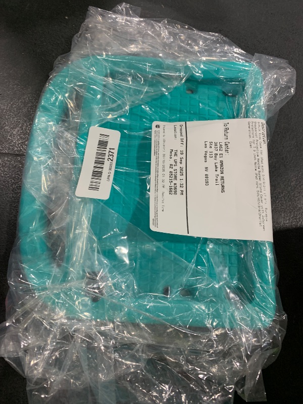 Photo 1 of SUPLIK Kids Case for iPad mini 5/4/3/2/1 (7.9"), Durable Shockproof Handle Bumper Stand Cover with 2*Screen Protectors for 7.9 inch Apple iPad mini 5th/4th/3rd/2nd/1st Generation, Cyan