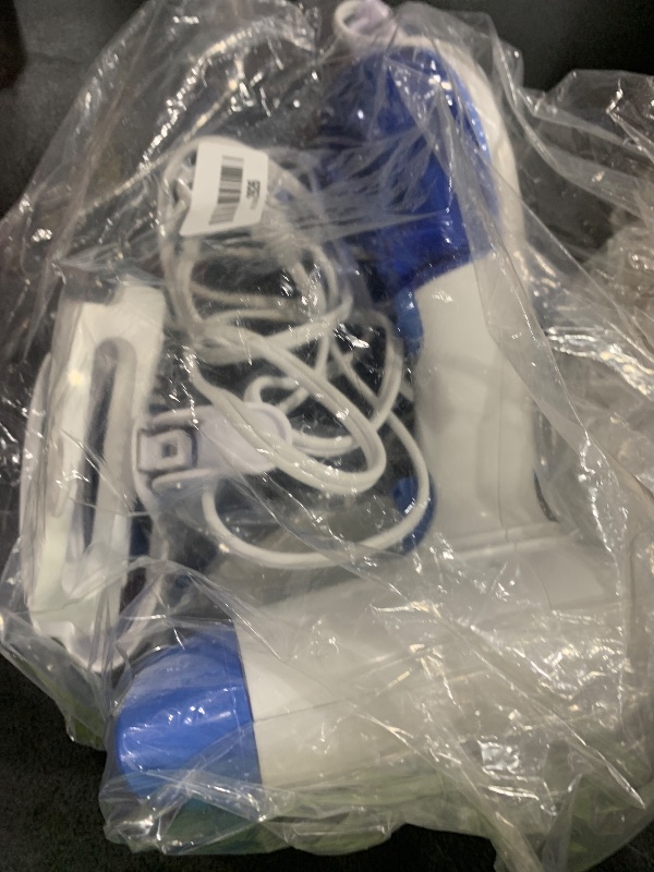 Photo 1 of Conair Handheld Garment Steamer for Clothes, ExtremeSteam 1200W, Portable Handheld Design,White/Blue