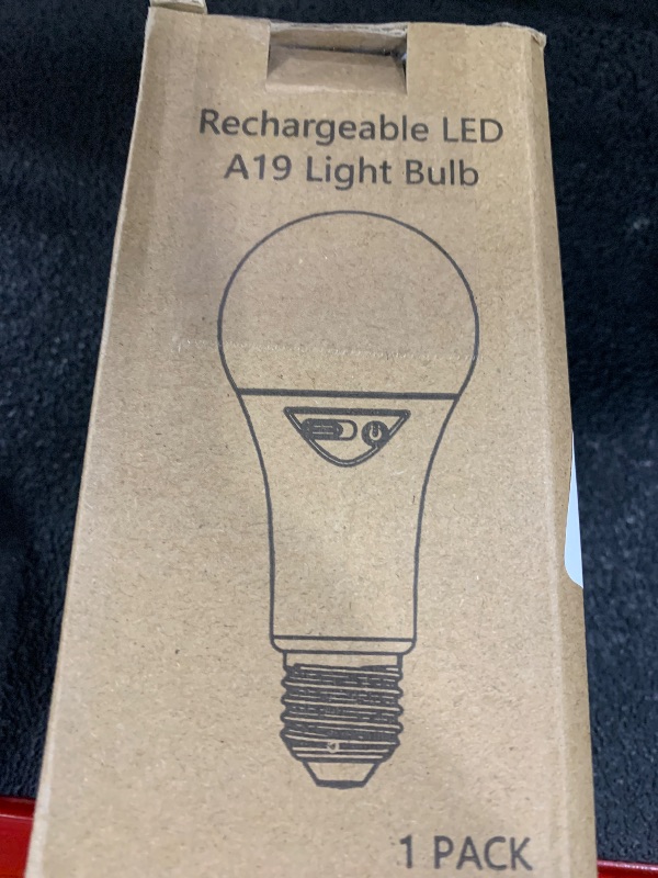 Photo 1 of Yochoice Rechargeable A19 Light Bulb, Battery Operated LED Bulb with 9 Colors Selectable & 3 Timer, Dimmable Light Bulb for Non-Hardwired Lamps with Remote Control