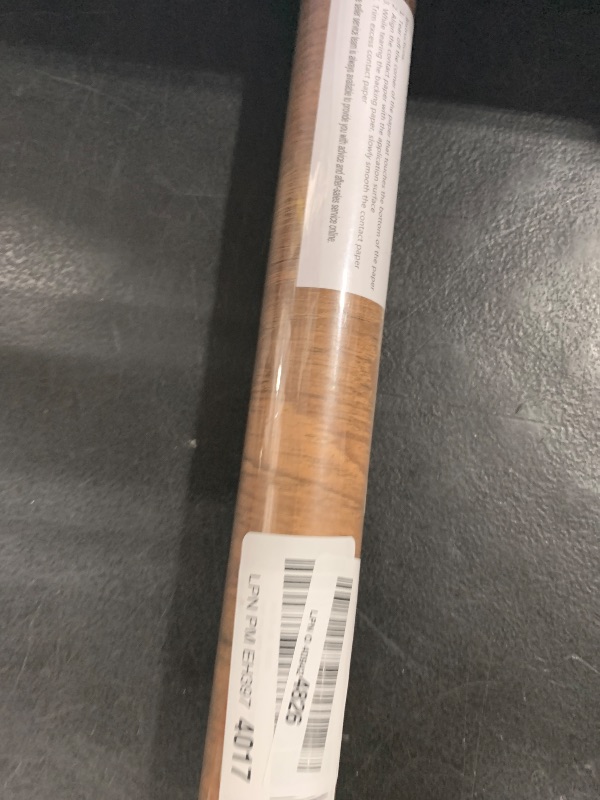 Photo 1 of COSNIGHT Wood Grain Contact Paper with Tools, Peel and Stick Wallpaper, Self Adhesive Wall Paper for Countertop Drawer Shelf Liner Cabinet Easy to Clean 15.7In x 118In