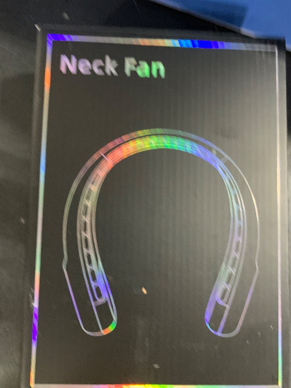 Photo 1 of KIDEE Neck Fan, Portable Bladeless Neck Fans, Upgrade 360° Airflow, Super Quiet, 3 Speeds, 4000mAh Personal Wearable Neck Fan, Upgraded Cooling Air Volume USB Rechargeable Hands Free Fan