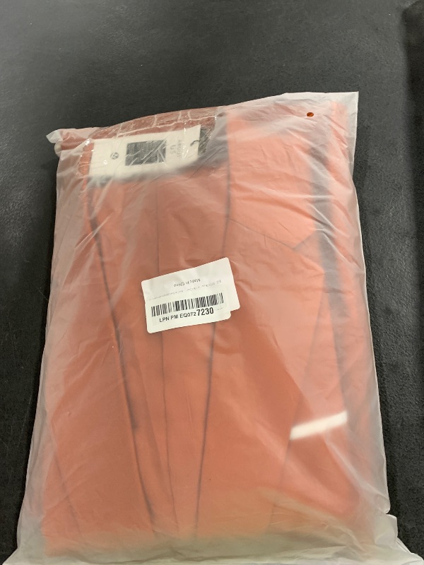 Photo 1 of HUUTOE Orange Suit Men Burnt Orange Suit for Men Slim Fit 2 Piece Mens Dress Blazer Pants Suits Set Rust Prom Graduation Homecoming Suits for l/42