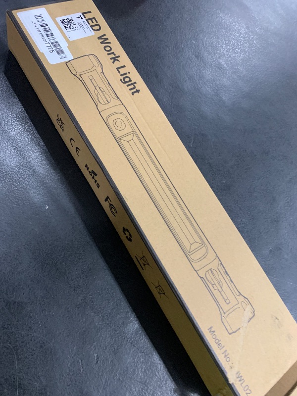 Photo 1 of Work Light, 2500LM Bright LED Work Lights, 5200mAh Rechargeable Magnetic Underhood Work Light with Hooks, Cordless Battery Powered Mechanic Light for Car Repairing/Inspection/Garage/Workshop/Emergency