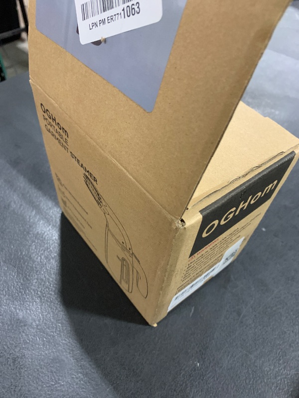 Photo 1 of OGHom Steamer for Clothes, Handheld Clothing Steamer for Garment, 240ml Big Capacity 700W Portable Travel Steam Iron (Only for 120V)