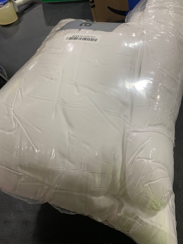Photo 1 of MIULEE Throw Pillows Inserts, Pack of 2 18x18 Inch 100% Virgin Fiber Filling Bed Couch Pillows