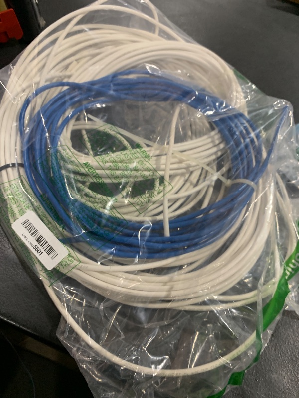 Photo 1 of 22 Gauge Wire (22 AWG) - 2 Conductor Stranded Copper Shielded Cable - UL Listed 22/2 Home Electrical Wire - Low Voltage Up to 300V - CL3P Fire-Rated Plenum Jacket - USA Made (100ft - Black)