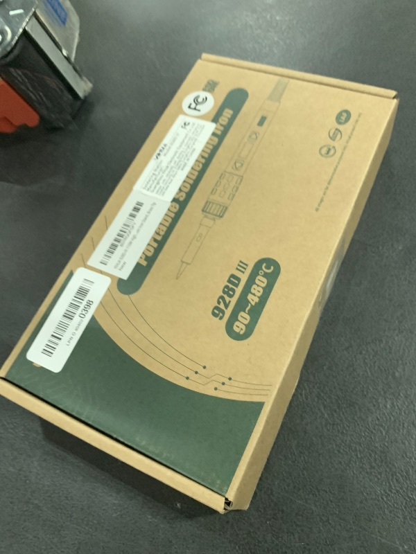Photo 1 of YIHUA 928D-III Soldering Iron,110W High Power, Fully Digital Display °F /°C- Temperature Control Soldering Tool, Accurate 194~896°F, with ON/OFF Switch, Iron Tip, Brass Wool, Automatic Sleep Mode