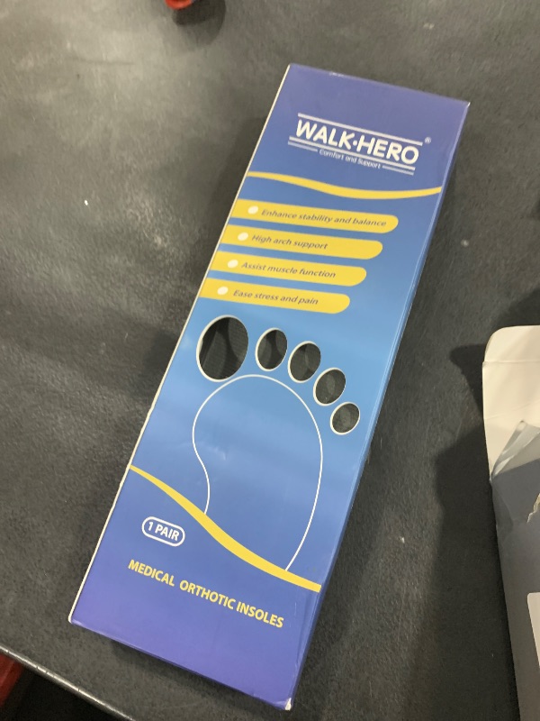Photo 1 of Plantar Fasciitis Feet Insoles Arch Supports Orthotics Inserts Relieve Flat Feet, High Arch (Mens 11-11 1/2 | Womens 13-13 1/2)