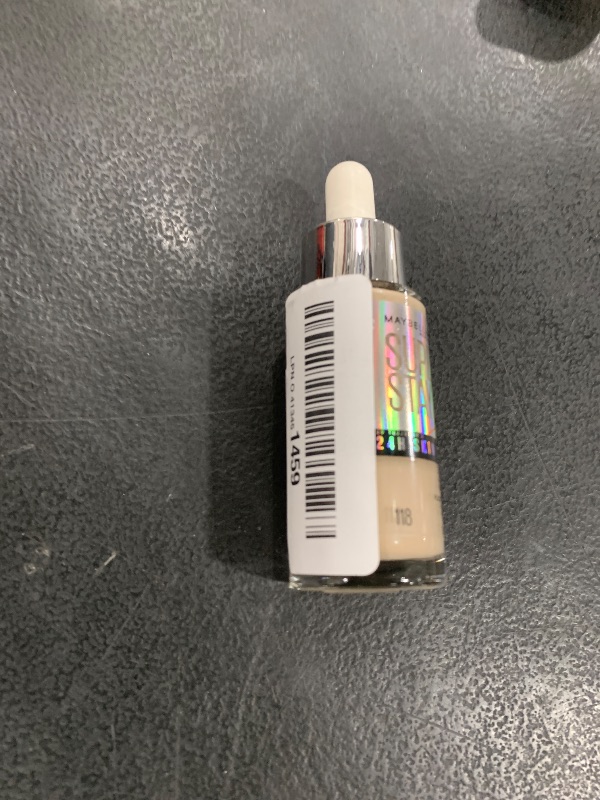 Photo 1 of Maybelline Super Stay Up to 24HR Skin Tint, Radiant Light-to-Medium Coverage Foundation, Makeup Infused With Vitamin C, 118, 1 Count