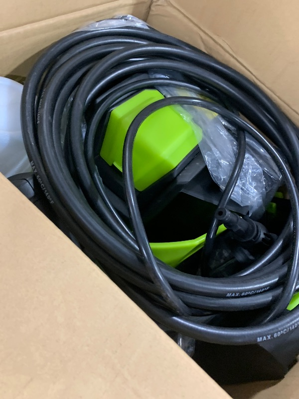 Photo 1 of Pressure Washer, Power Washer with 4 Quick Connect Nozzles, High Pressure Cleaning Machine with Foam Cannon for Cars/Fences/Driveways/Patios/Home Cleaning