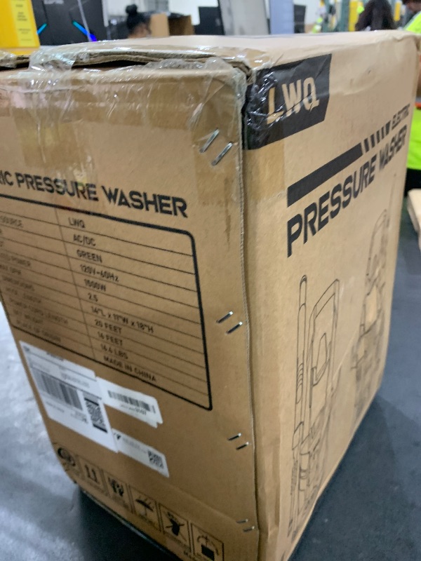 Photo 1 of Pressure Washer, Power Washer with 4 Quick Connect Nozzles, High Pressure Cleaning Machine with Foam Cannon for Cars/Fences/Driveways/Patios/Home Cleaning