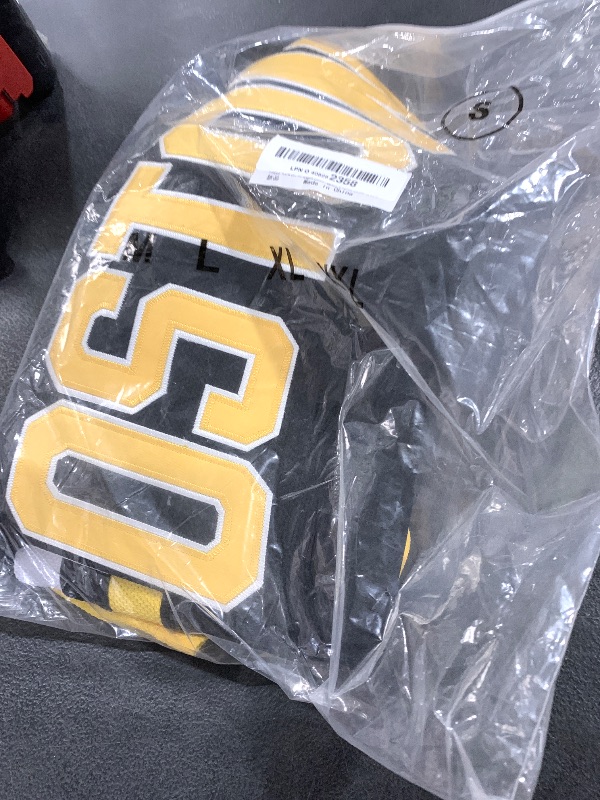 Photo 1 of Happy Gilmore 18 Adam Sandler 1996 Black Ice Hockey Jersey Men S