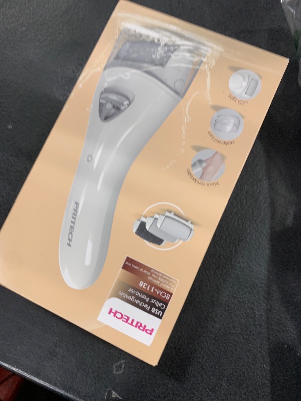 Photo 1 of Electric Foot Callus Removers Rechargeable, Portable Electronic Foot File Pedicure Tools, Electric Callus Remover Kit, Professional Pedi Feet Care Perfect for Dead, Hard Cracked Dry Skin Ideal Gift