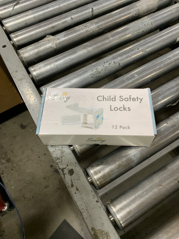 Photo 1 of 12 Pack Cabinet Locks Child Safety | Baby Safety Cabinet Locks NO Drilling 3M Adhesive Baby Proof Drawer Lock Child proofing cabinets latches for Kids Latch for Drawers & Door Child Safety Locks