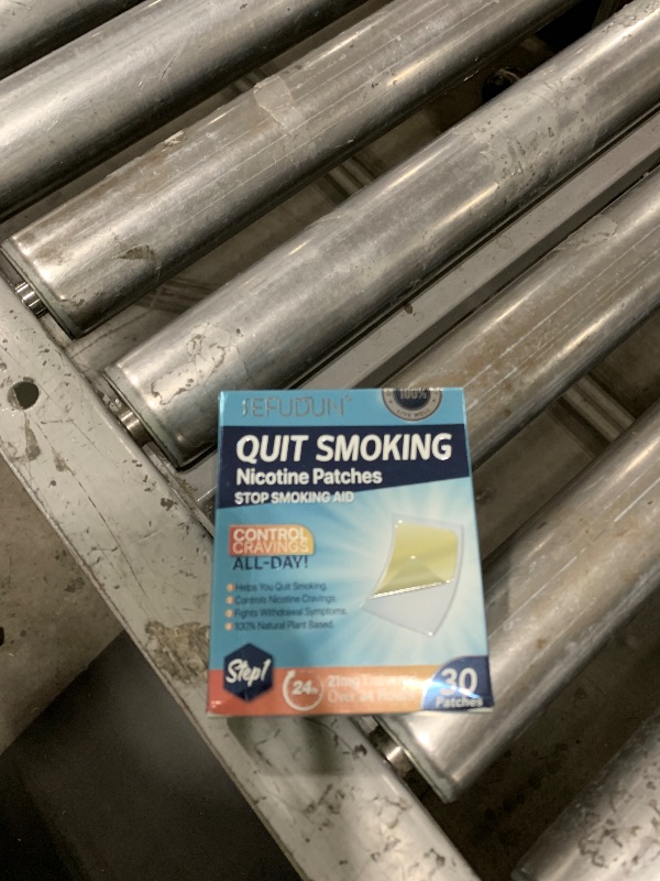 Photo 1 of 21mg Quit Smoking Patches,Step 1 Stop Smoking Aids Patches,30 Count Transdermal System Patch,Quit Smoking Stickers That Work with 2 Weeks,Easy and Effective Help to Quit That Work