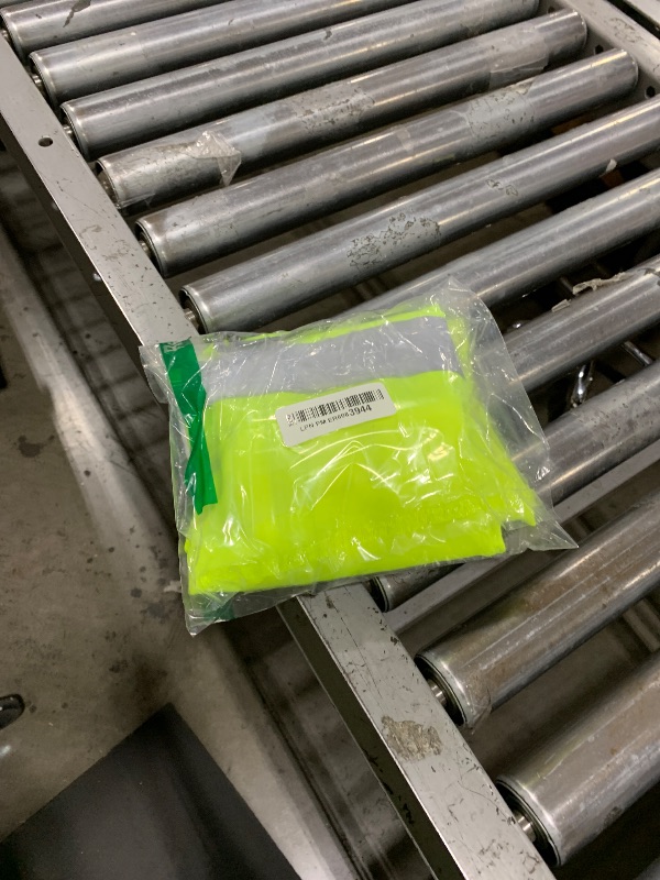 Photo 1 of JKSafety 9 Pockets Class 2 High Visibility Zipper Front Safety Vest With Reflective Strips, Yellow Meets ANSI/ISEA Standards (Medium, Yellow)