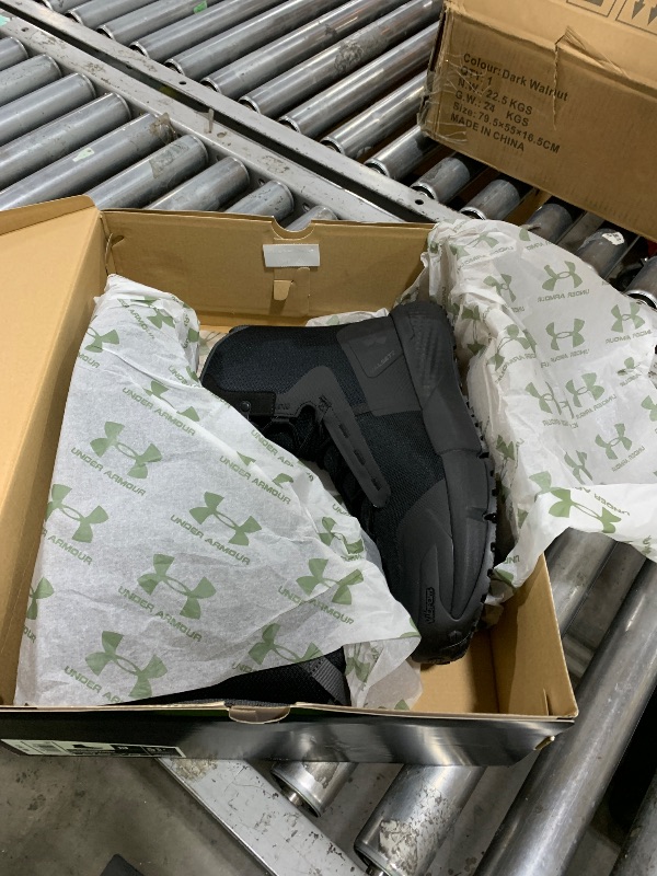 Photo 1 of Under Armour Men's Charged Valsetz, (001) Black/Black/Jet Gray, 13, US