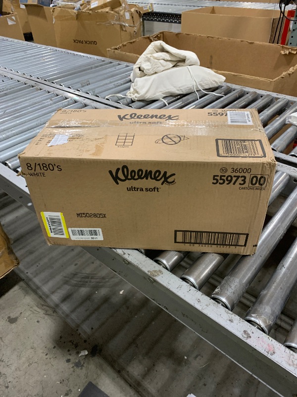Photo 1 of Kleenex Ultra Soft Facial Tissues, 8 Flat Boxes, 180 Tissues per Box, 3-Ply, Packaging May Vary