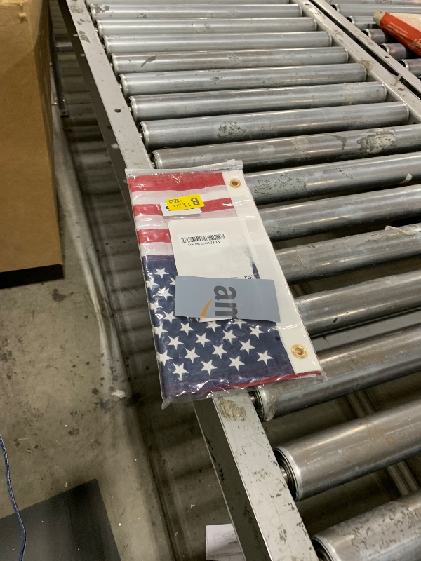Photo 1 of FLAGPARK American Flag Small US Boat Flag 12x18 Inch 2-Pack Small American Flags Embroidered Stars Heavy Duty for Outdoor Indoor