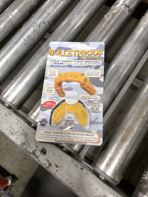 Photo 1 of Bulletproof: World’s Thinnest Most Breathable Mouthguard is 3X Stronger! Football MMA Hockey Rugby Basketball BJJ Lacrosse Boxing Sports Mouth Guard Grinding Teeth. Men Women Adult Youth Kids Braces