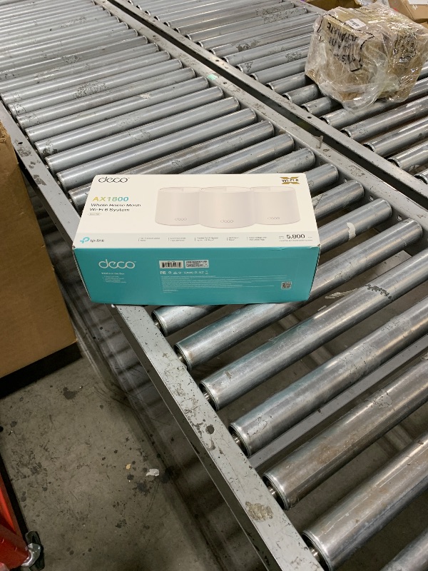 Photo 1 of TP-Link Deco WiFi 6 Mesh System(Deco X20) - Covers up to 5800 Sq.Ft, Replaces Wireless Routers and Extenders(3-Pack, 6 Ethernet Ports in Total, Supports Wired Ethernet Backhaul)