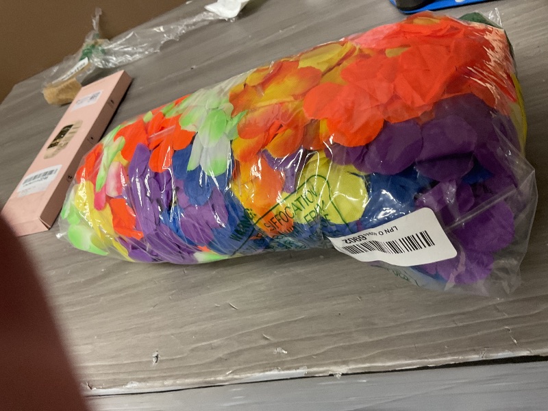 Photo 1 of 24pcs Leis for Luau Party, Hawaiian Leis Bulk Decorations Silk Flower Necklace, Colorful Tropical Hawaiian Bulk Hula Dance Party Decor, Flower Leis Summer Beach Pool Party Decorations Favors Supplies