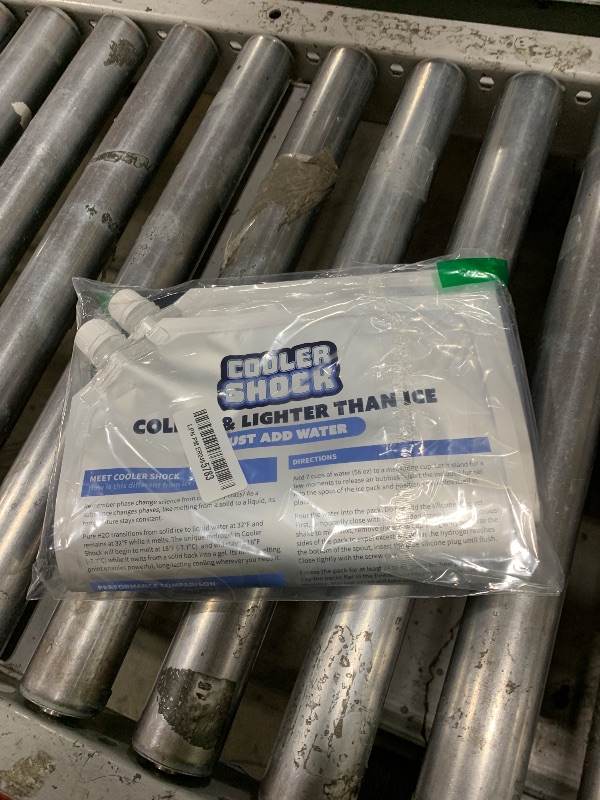 Photo 1 of Cooler Shock Reusable Ice Packs for Cooler, 14"x10" - Long Lasting Cold Freezer Packs for Coolers and Lunch Boxes - Cooler Ice Packs for Camping Gear, Fishing, Road Trips, Beach Must Haves