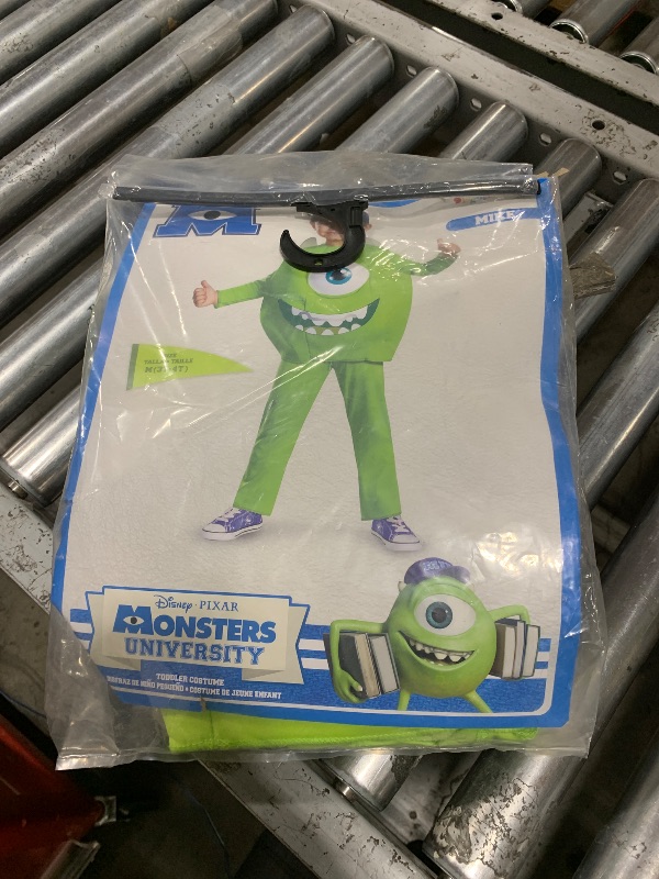 Photo 1 of Disney Pixar Monsters University Mike Toddler Deluxe Costume, Medium/3T-4T