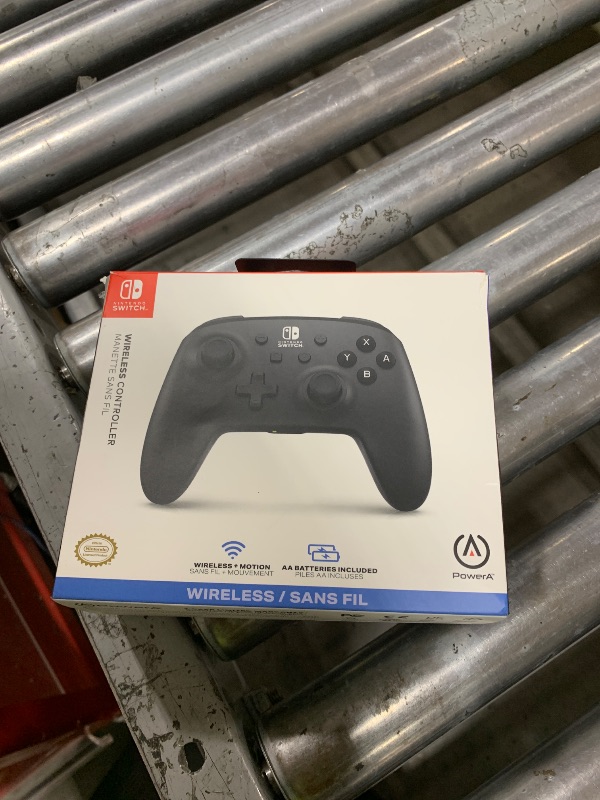 Photo 1 of PowerA Wireless Controller - Nintendo Switch/Switch Lite/Switch-OLED Model, Nintendo Switch 2, Jet Black, Gamepad, Bluetooth, Motion Controls, Advanced Gaming Buttons, officially licensed
