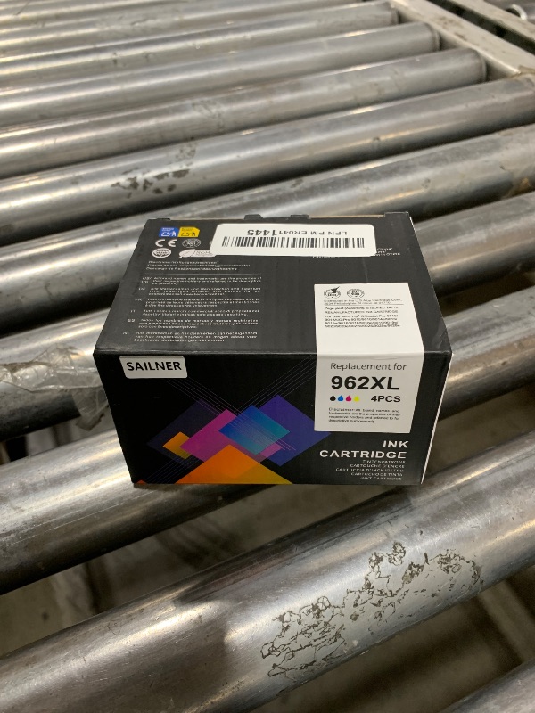 Photo 1 of 962XL Ink Cartridges for HP 962XL Ink Cartridges Combo Pack Work for HP Officejet Pro 9015e 9010 9025e 9015 9025 9018e 9025e 9020 Printer for HP 962 (4 Pack)