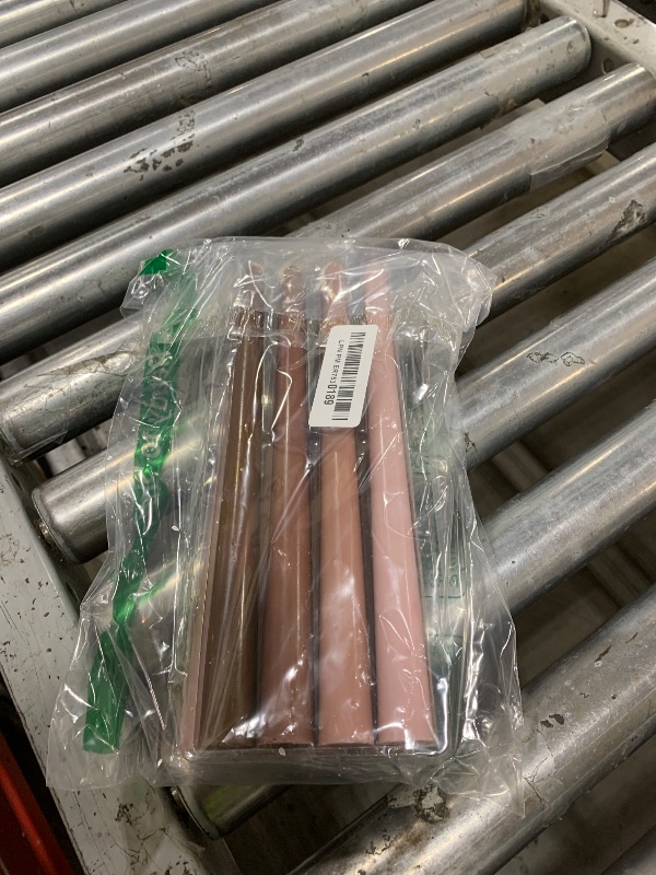 Photo 1 of 10 inch Gradient Taper Candles,Set of 4 Tapered Candle, Tall Candlesticks,Conical Stick Candles,Smokeless,for Home Dinner, Party, Wedding, Halloween, Christmas (Brown Series, 10inch)