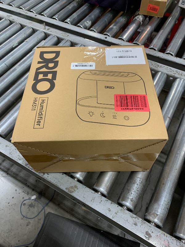 Photo 1 of Dreo Humidifiers for Bedroom, 4L Top Fill for Large Room, 36H Runtime, 28 dB Quiet Supersized Cool Mist Air Humidifier for Baby Nursery, Plants, Indoor, Night Light, Easy to Clean & Fill