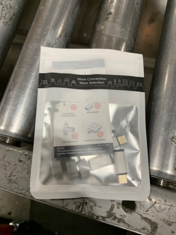 Photo 1 of 4 Pack Lightning to USB C Adapter for iPhone 15/16/16 Pro Max/Plus,Samsung S24,Support Charging & Data Transfer,Type C Charger Connector Cable,Lightning Female to USB C Male Adapter,Not for Audio