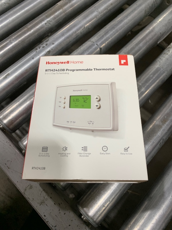 Photo 1 of Honeywell Home RTH2410B1019 5-1-1 Day Programmable Thermostat
