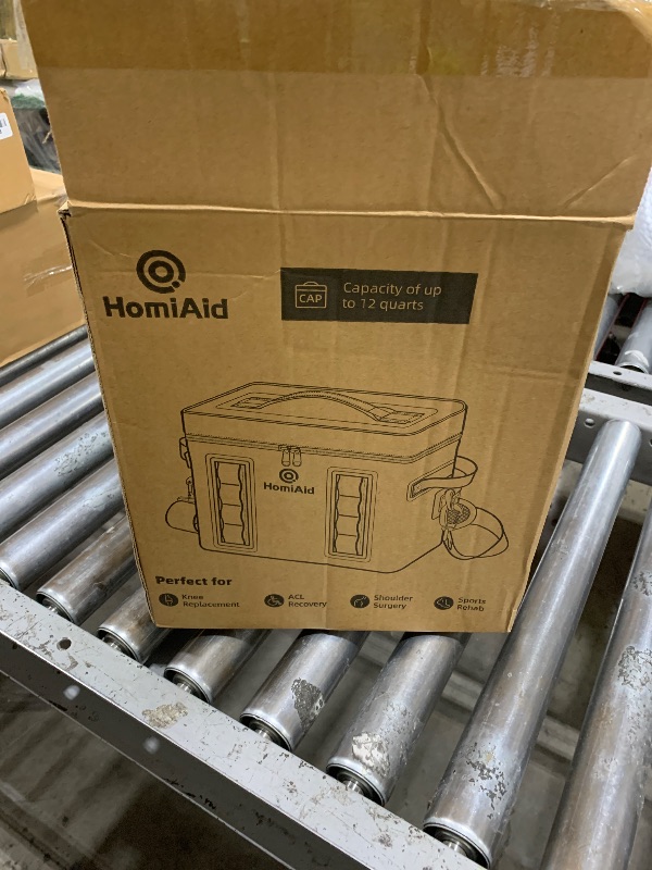 Photo 1 of HomiAid Cold Therapy Machine with Programmable Timer, Portable Ice Machine for Knee After Surgery,Knee Replacement,ACL, Pain Relief, for Sports Injuries, Sprains, Reduce Swelling, Knee Pad