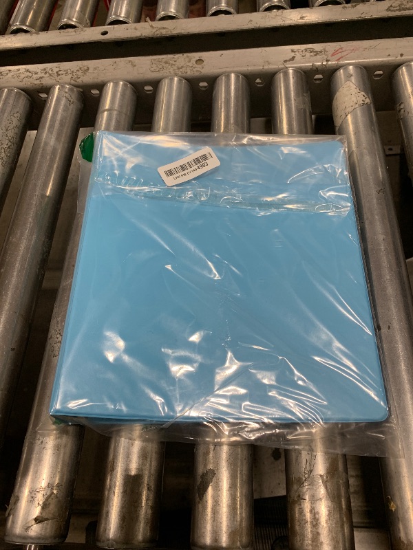 Photo 1 of 3 Ring Binder 1.5 Inch Blue, 1 ½ inch Binder Clear View Cover with 2 Inside Pockets, Colored School Supplies Office and Home – by Enday