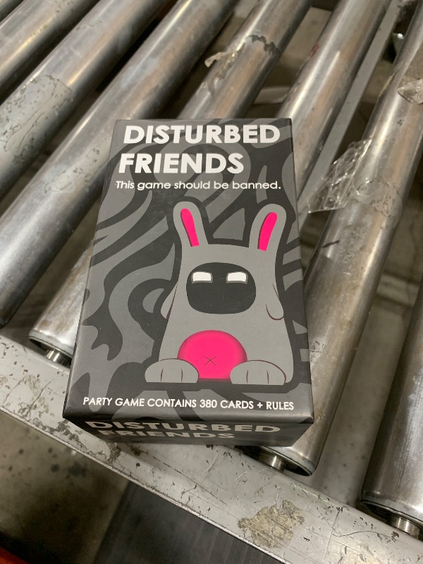 Photo 1 of Disturbed Friends Party Game - Find Out Who Your Friends are! Hilarious Card Game for Adults, Friends, Family, College Students, Fun Parties and Board Games Night with Your Group