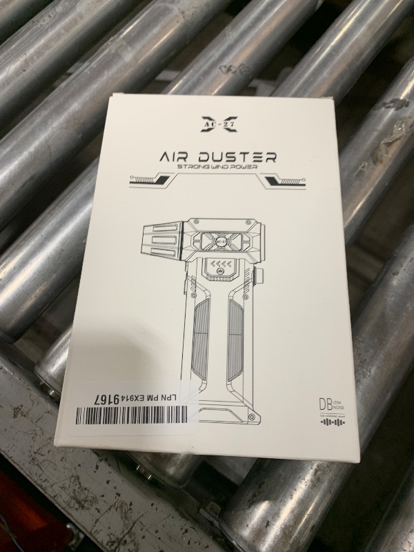 Photo 1 of Electric Air Duster-380000RPM Compressed Air Duster, Super High-Speed Air Blower, Replace Compressed Air Cans,Keyboard and PC Clean, Adjustable Air Blower for Outdoors,Car,Home (AC-27)