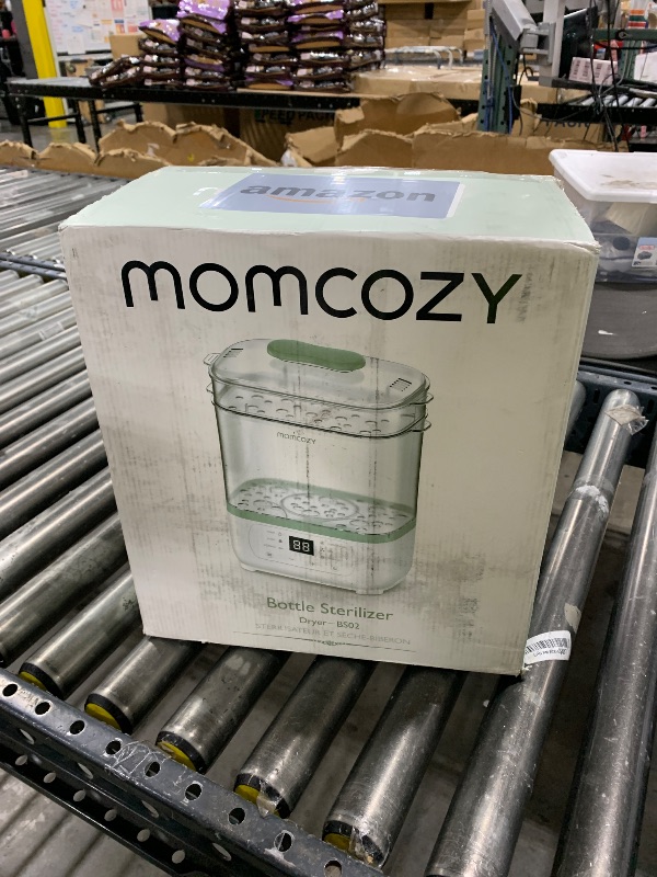 Photo 1 of Momcozy Bottle Sterilizer and Dryer, 8-in-1 Electric Steam Baby Bottle Sterilizer