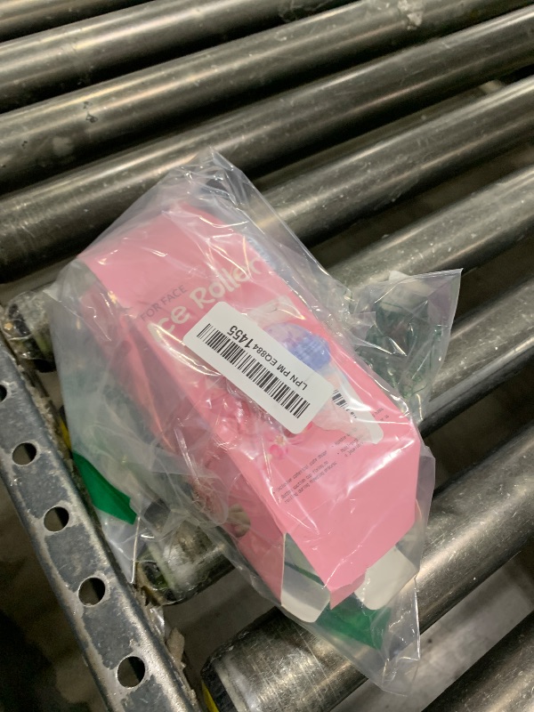 Photo 1 of 2 Pack Ice Roller for Face, Ice Cube Roller for Neck Body and Eye Tones Skin Face Ice Mold (Pink Blue)