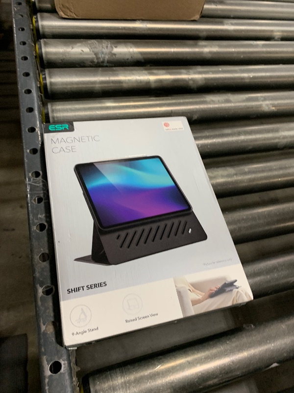 Photo 1 of ESR for iPad Pro 11 Inch Case (2022/2021/2020/2018, 4th/3rd/2nd/1st Generation), Removable Magnetic Cover, Adjustable Portrait/Landscape Stand with Raised Display View, 9 Standing Angles, Purple