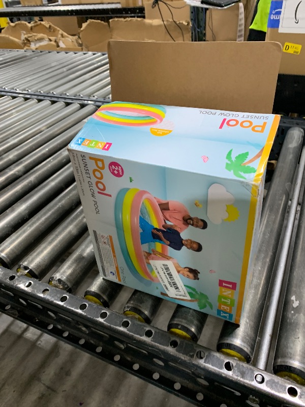 Photo 1 of Intex Kiddie Pool - Kid's Summer Sunset Glow Design - 58" x 13"